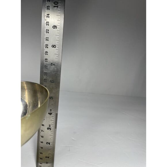 vtg silverplated champagne goblets wine glasses crown set of two - Picture 4 of 7